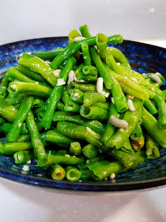 蒜蓉豇豆(菜豆) 的食譜成品照片