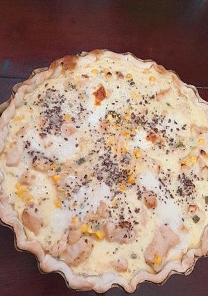 Una foto de Tarta de pollo🫕🍖🍗
