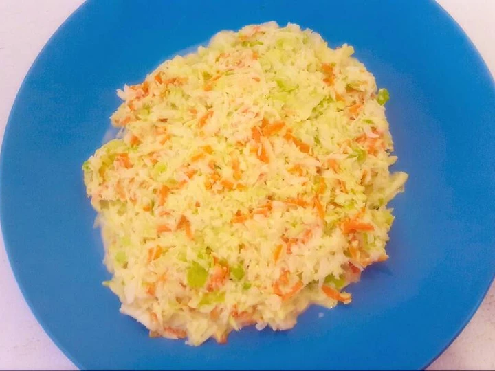 Receta Ensalada de col/coleslaw como la de kfc  que Delicioso