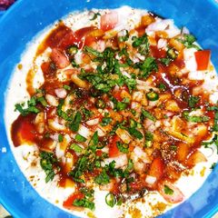 A picture of Dahi Boondi Chaat 😋.