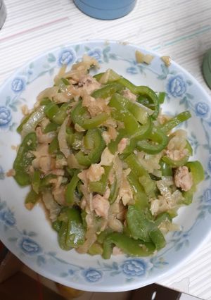 Foto resep Paprika oseng daging,,ala saya