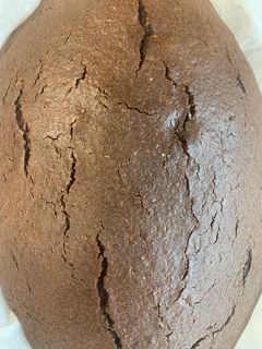 Una foto de Bizcocho de Algarroba con naranja