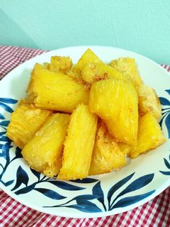 Foto resep Singkong Goreng Merekah Empuk