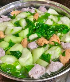 canh chả cua