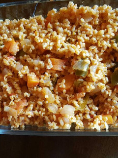 صورة لوصفة برغل ببندورة