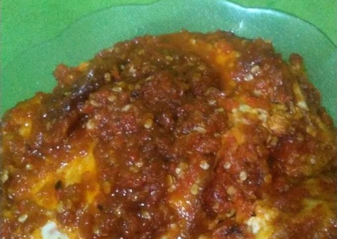 Telor ceplok balado