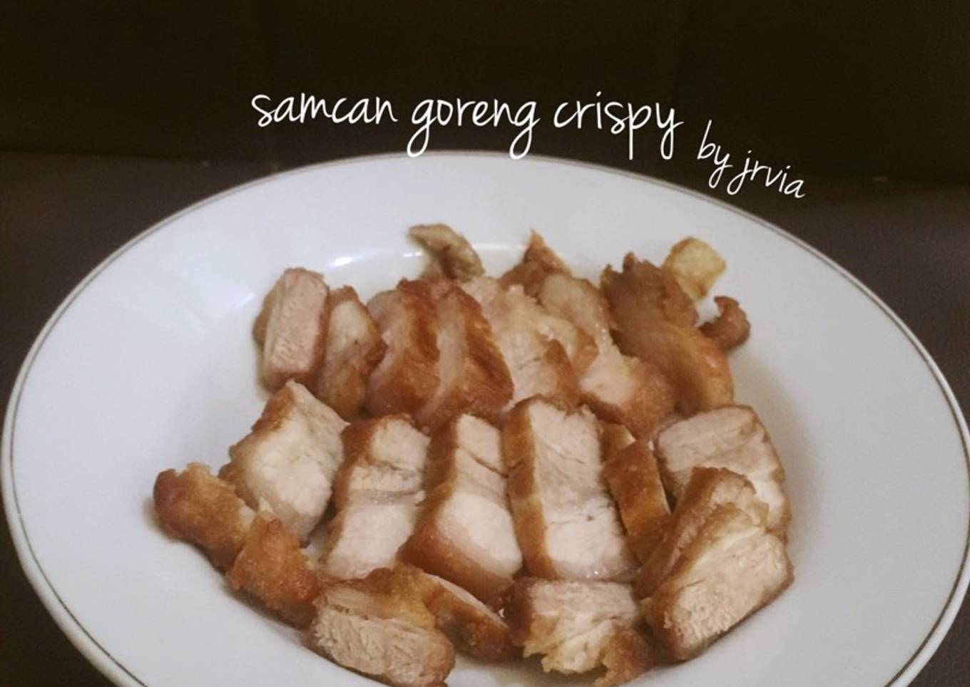 Samcan goreng crispy