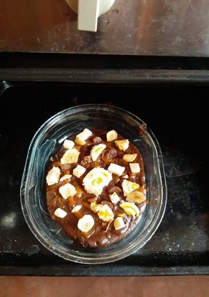 Una foto de Bizcochuelo de chocolate sin harina  (ideal para probar en cuarentena)