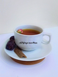 عکسی از دستور چای زعفرانی(ایام محرم)