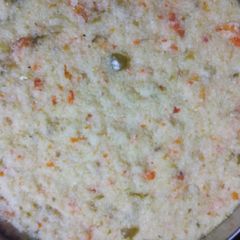A picture of Vegetable Rawa dhokla.