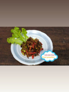 Foto resep 138. Sambal Cumi asin pedas