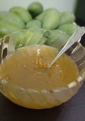 कच्चे आम का जैम (Kacche aam ka jam recipe in Hindi) रेसिपी मुख्य फोटो