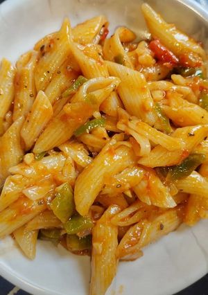 मसाला पास्ता (masala pasta recipe in Hindi) रेसिपी मुख्य फोटो