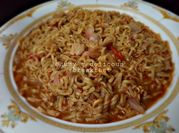 A picture of indomie noodle