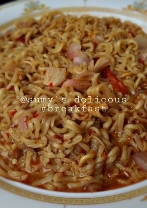A picture of Indome noodles.