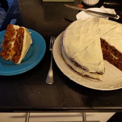 A picture of Divorce Carrot Cake.