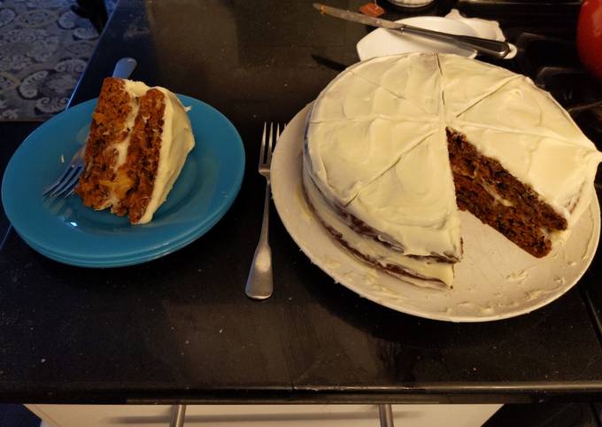 Simple Way to Make Homemade Divorce Carrot Cake