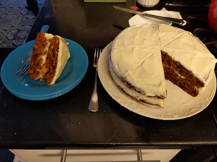 Recipe Divorce Carrot Cake which Delicious