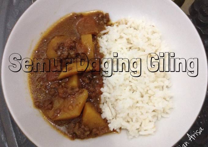 Semur Daging Giling