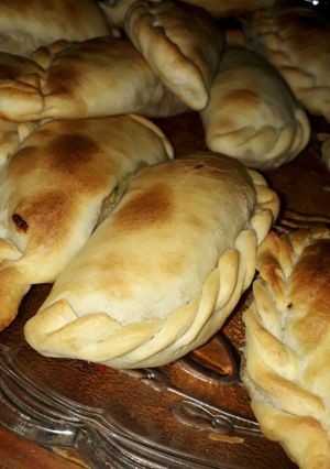 Una foto de Empanadas de zapallito con pollo