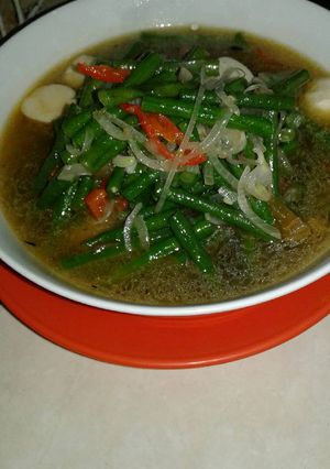 Foto resep Tumis kacang panjang bakso cumi