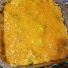 A picture of Chicken and Stuffing Casserole.