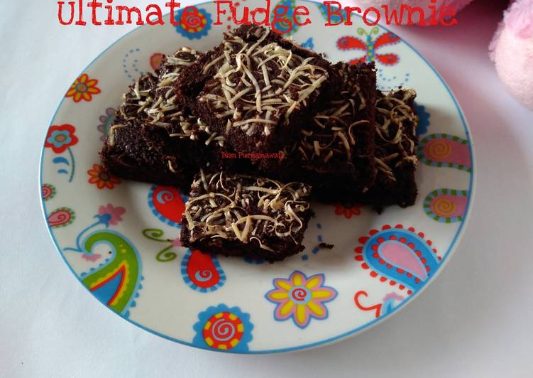 Bagaimana Membuat Ultimate Fulge Brownie, Enak Banget