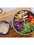 Vegan Microgreens Salad (Breakfast)