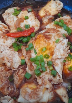 Foto resep Telur ceplok saos tiram