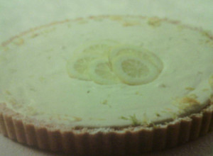 Una foto de Pie de limon frio 