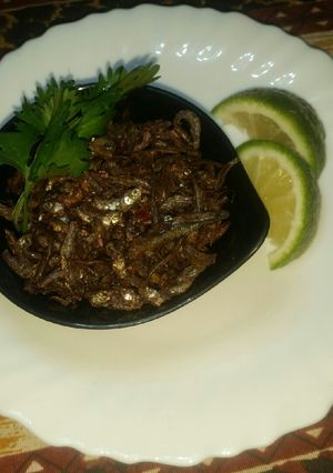 A picture of Crunchy Fried Omena #4WkChallenge.