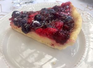 Una foto de Tarta de frutos rojos