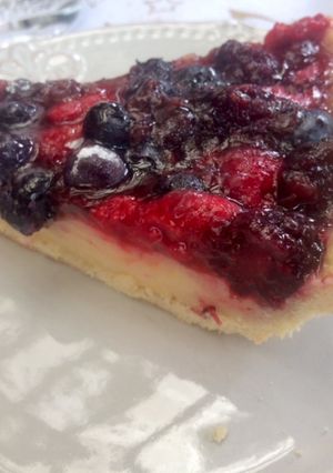 Una foto de Tarta de frutos rojos