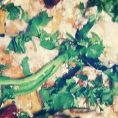 A picture of Baingan ki special katlyan.