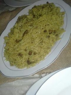 صورة لوصفة ارز باللحمة (رز بلحمة)