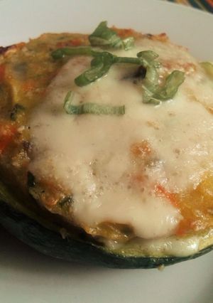 Una foto de Zapallitos rellenos sin carne super saludables
