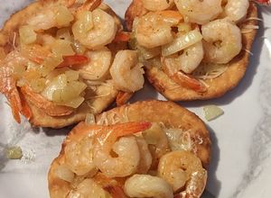 Una foto de Arepas de coco