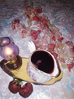 عکسی از دستور سیروپ توت فرنگی