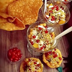 A picture of Colourful mix chaat.