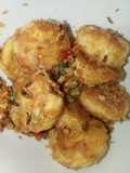 Egg tofu oat crispy