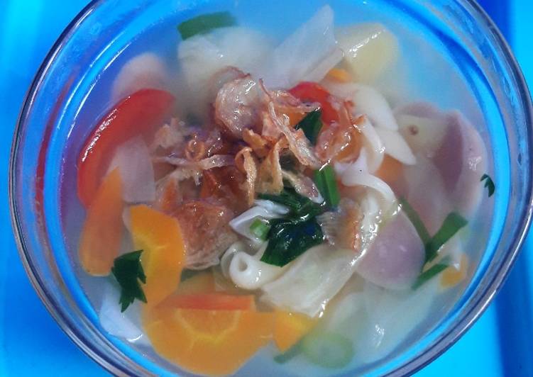 Sayur Sop Sehat simple ala Pokwe