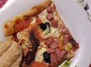 Una foto de Pizza tierra & mar