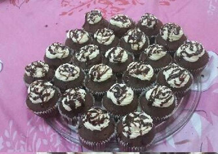 Recipe of Homemade Chocolate Cupcakes