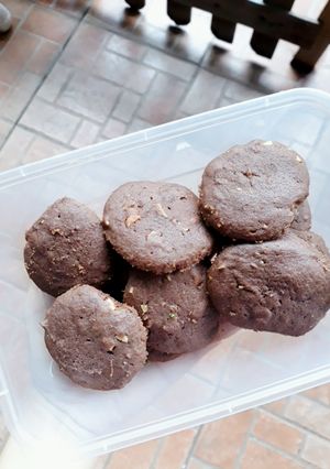 Foto resep Almond Chocolate Cookies