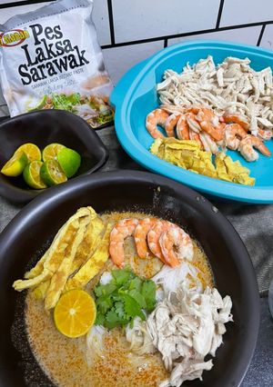 Gambar Laksa Sarawak