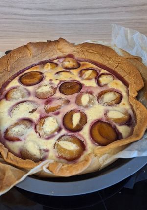 Une photo de Tarte aux quetsches