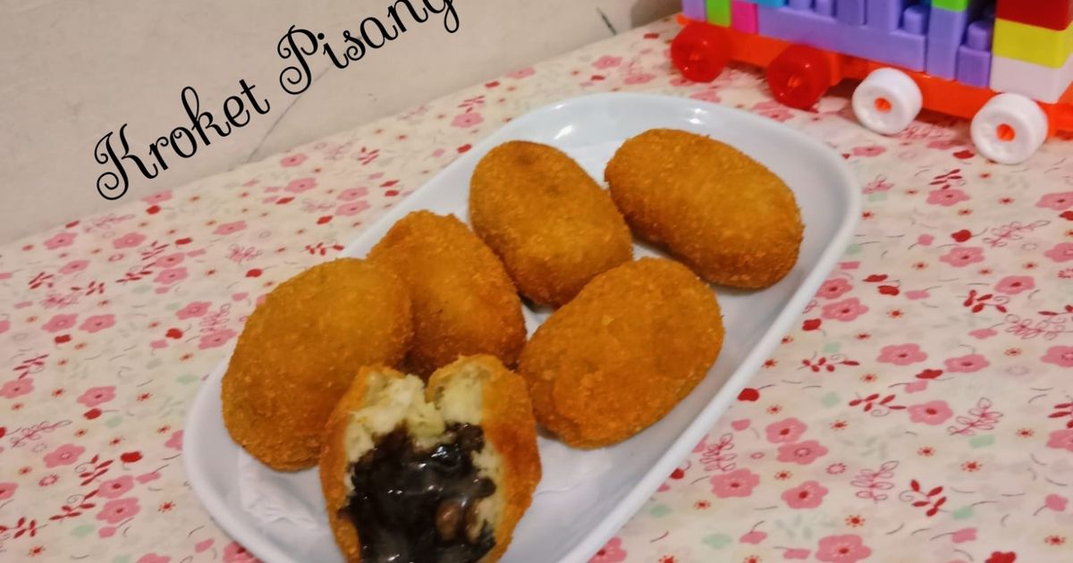 Kroket Pisang Keju isi coklat