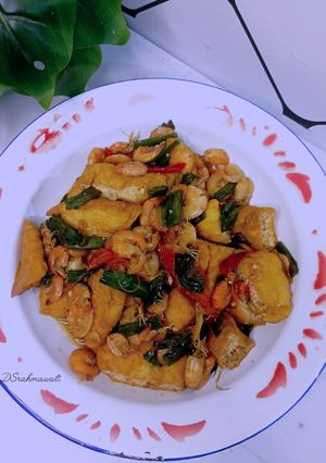 Foto resep Tumis genjer tahu udang