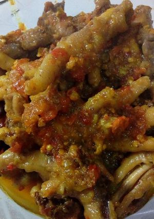 Foto resep Ceker ranjau