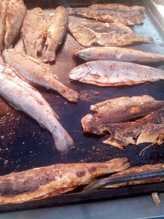 Una foto de Trucha a la parrilla